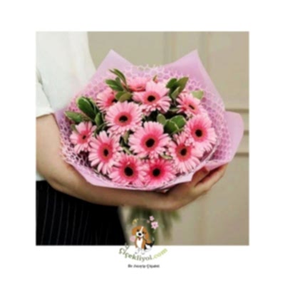 Pembe Gerbera Buketi